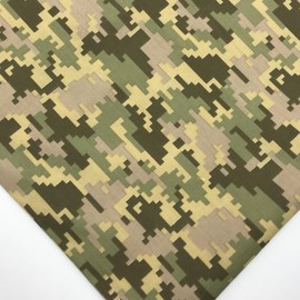 Camo Fabric Digital Pattern Army Green Printed Camouflage for Sewing Clothing Apparel DIY Crafts Décor Width 59 Inch (1 Yard pre Cut)