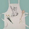 'Cat Playing With A Feather Toy' Kid’s Cooking Apron (AP00064332)