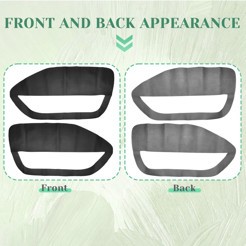 VKGUG 2PCS Door Panel Cover Compatible with Ford Mustang 2005-2009