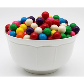 GumBalls Small Assorted 2.5 Pounds 608 pieces, Mini Rainbow Bubble Gum For Candy Jars and Events