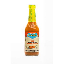 La Anita Mild Habanero Pepper Sauce 4.67oz (138ml)