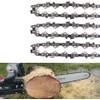 3-Pack 20 Inch Chainsaw Chain 325" Pitch .058" Gauge 76
