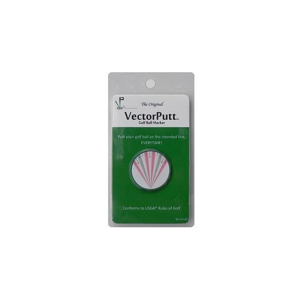 Vectorputt Golf Ball Marker and Alignment Tool - USGA Approved for Professional and Amateur Play.