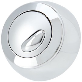 Siamp Optima 49 Dual Flush Chrome Toilet Push Button 34494907, Multi-Colour