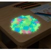 200 Estrellas Fosforescentes Figuras Decorativas Calcomanias