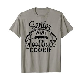 Senior Football Cookie 2024 Class of 2024 Football T-Shirt