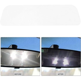 Transparente Película Antivaho para Espejo Retrovisor de Auto Antireflejante y Antiniebla con Herramienta de Aplicación para Seguridad la Conducción