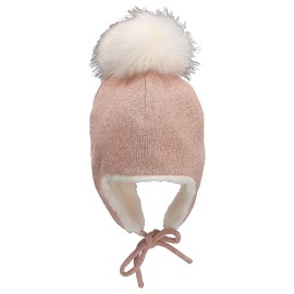 Sterntaler Girls' Inka Lurex Hat, pink