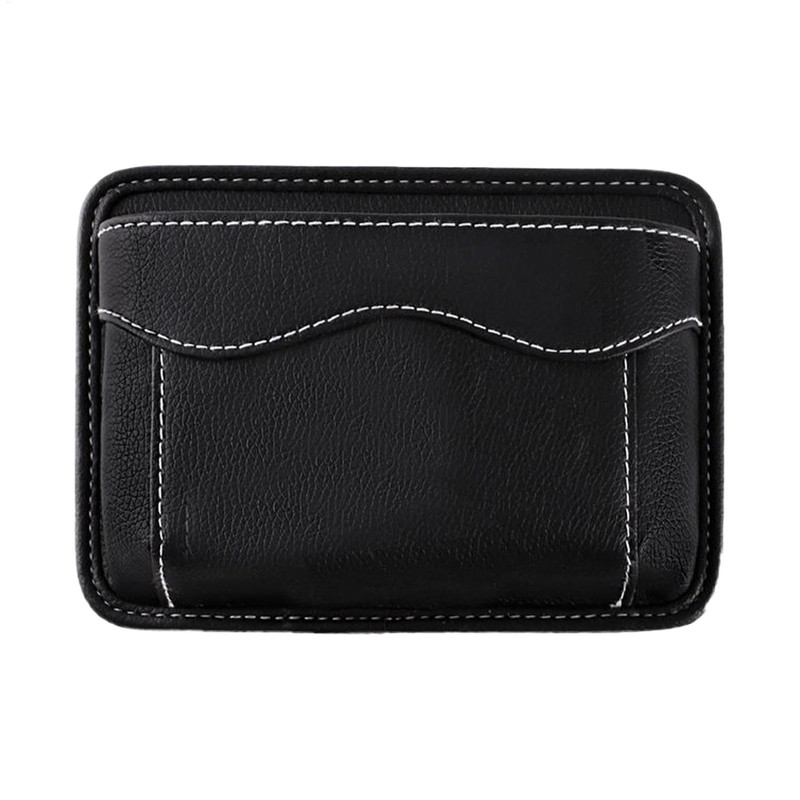 Car Side Pocket Organizer,PU Leather Car Pocket Seat Side Bag