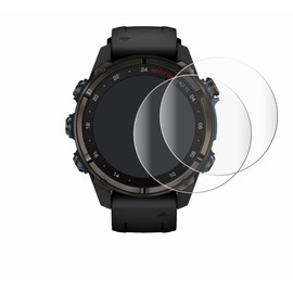 BROTECT Pack of 2 Full Cover Screen Protectors for Garmin Descent Mk3i (43 mm) Full Screen Protector Film [3D Curved, Anti-Fingerprint, Crystal Clear]