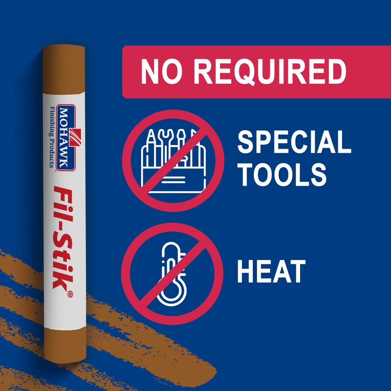 Mohawk Fil-Stik Wax Putty Stick, Salem Maple, ‎M231-0406, 1 Count