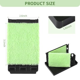 2 PCS Guitar String Cleaner, Fretboard Care Kit for Guitar, Electric Guitar Cleaning Maintenance Accessories for Violin/Bass/Ukulele/Electric Guitars and Other Musical Instruments