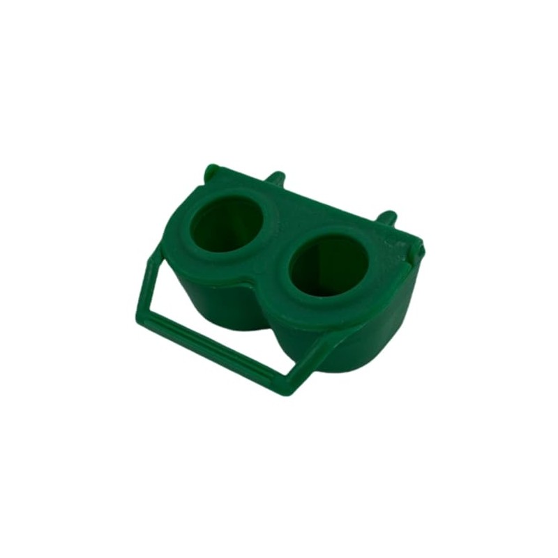 Griper. Paquete de 10 comederos Dobles para Aves, Canarios 75