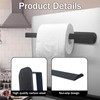 Magnetic Black Kitchen Roll Holder, Carbon Steel Kitchen Roll Holder,