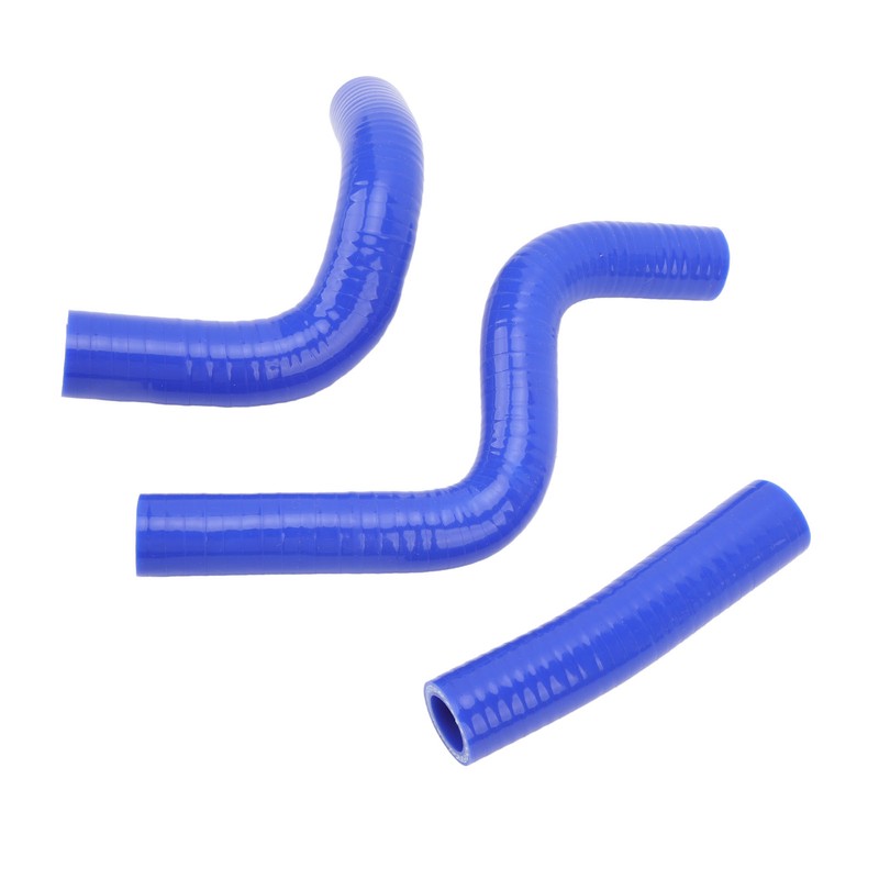 3PCS Silicone Radiator Coolant Hose Pipe Kit Stable Connection Leak