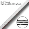 HAUTMEC 12" Hacksaw Blades 24 TPI – 2 Pack Bi-Metal