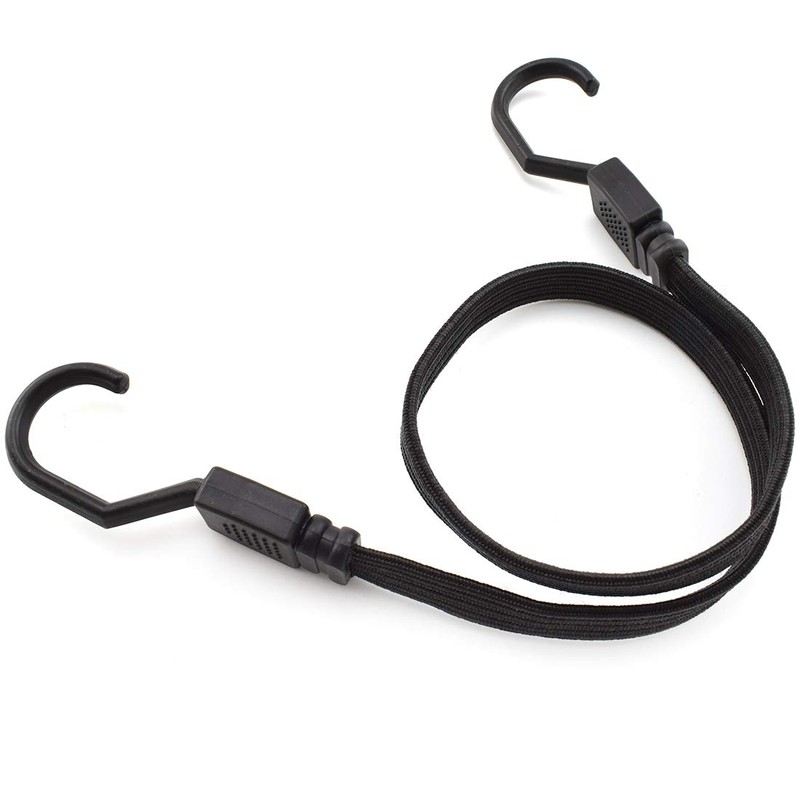 SDTC Tech 4-Pack 36 Inch Flat Bungee Cords with Hooks