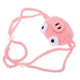 FRCOLOR Handmade Knitting Nose Warmer Cover Cold Weather Protector for Men and Women Reusable Crochet Accessory for Travel and Sleep