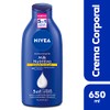 NIVEA Crema Corporal Humectante Body Milk Nutritiva (650 ml) -