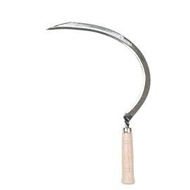 Seymour 41705 General Purpose Grass Hook with Offset Plain Edge Blade and Hardwood Handle
