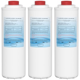 51300C Water Replacement Filter (No Chip) Compatible with Elkay 51300C EWF3000, and Ezh20 Bottle Filling Station, 3000 Gallon Water Filter Replacement for ERF750, 51299C, 55898C, 3 Pack