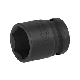 Jetech Impact Driver Socket 1/2" Drive 1/2" Drive Professional Cr-Mo 1/2" Drive 23mm Standard 6 Point Design