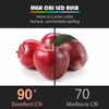 Maelsrlg 40 Watt Equivalent Refrigerator Light Bulb, 90+CRI, 5W 600LM