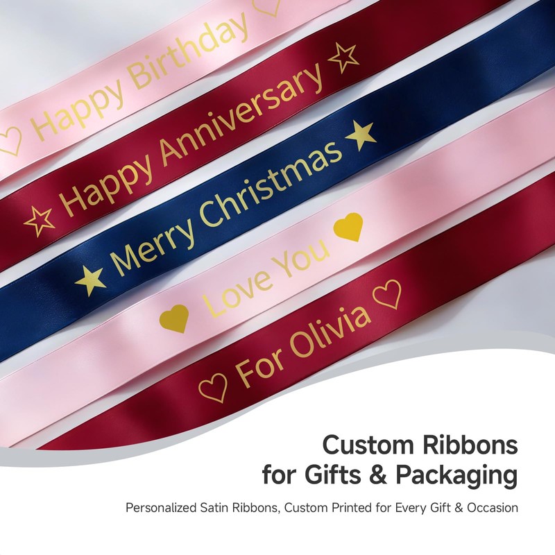 SUPVAN G-Series Fabric Ribbon Label, 0.47" W x 13.1' L,