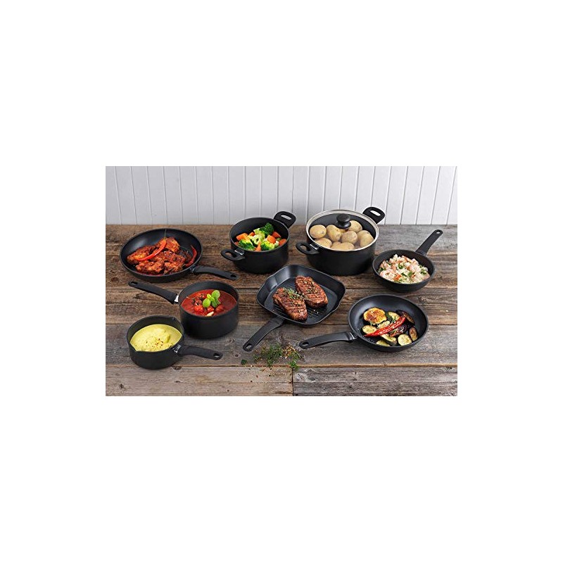 Kuhn Rikon"Easy Induction" Milk pan, 6.30", Black