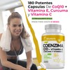Coenzima Q10 + Vitamina E, C y Curcuma 100% Puro
