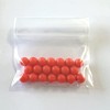 Humanity Polypropylene Balls, Diameter 0.28 inches (7.0 mm), Red, 20