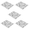 5Pcs Transparent Stamp DIY Journal Scrapbooking 39 Character Lower Case