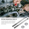 Qblahip New Engine Intake Manifold Bolts Stud Nuts Kit for