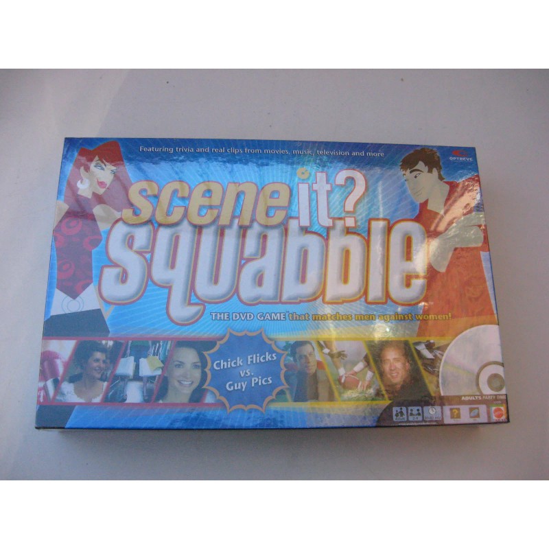 Mattel New Scene It Squabble Game NIB Sealed Men Vs