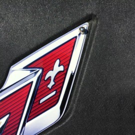 Midwest Corvette C7 Corvette Under Hood Liner Emblem Fits: 14 through 19 Corvettes