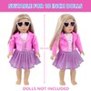American 18 Inch Doll Makeup Accessories And Clothes,Tote Bag Set