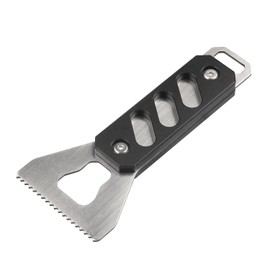 TOOLCOOL Stainless Steel Wood Glue Applicator Glue Spreader Notched Adhesive Spreader Reusable Tool for Woodworking