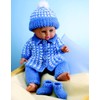 Sirdar 3124 Bonus Double Knitting Dolls Clothes Pattern,