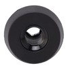 Alomejor Billiard Cue Rubber Bumper Pool Cue Block Butt Connected