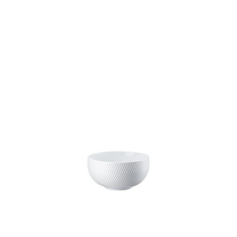 Blend White Bowl 14 cm, 0.73 L Relief 3: Crossing