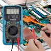 allsun Automotive Multimeter DMM DC Volt Ohm Temp Frequency Diode
