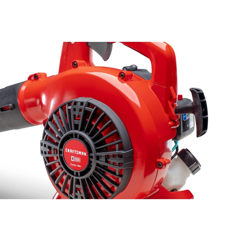 CRAFTSMAN Gas Powered Leaf Blower, Handheld Gas Blower, 200MPH, 25cc,