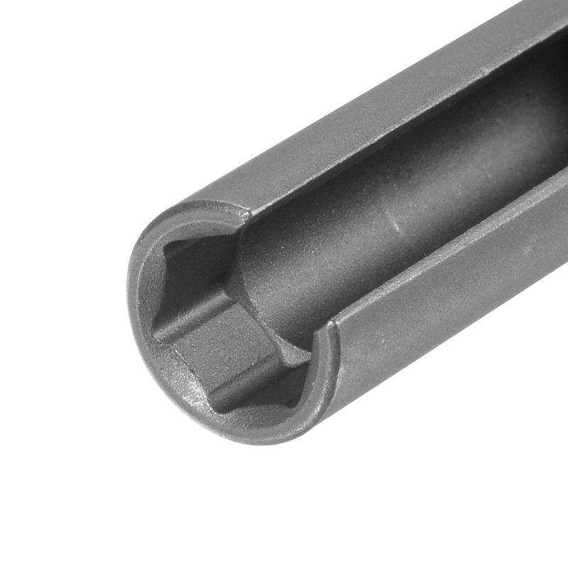 sourcing map 80mm Long 10mm Hex Nut Socket Slotted Extension