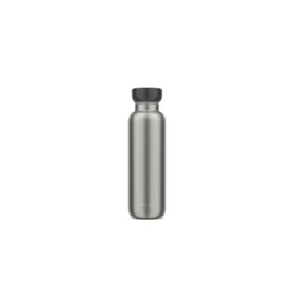 Mepal - Ellipse Insulated Flask - Double-Walled Thermal Water Bottle - Thermos Flask for On the Go - 12 Hours Hot & 24 Hours Cold - Stainless Steel - 500 ml - Nordic Black