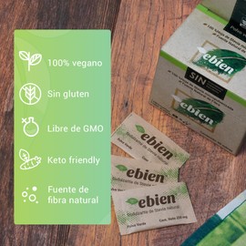 Ebien Hoja De Stevia Micropulverizada - 4 Pack