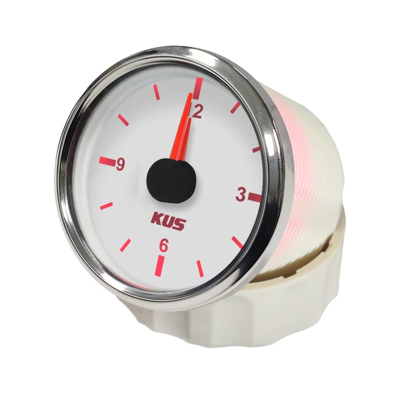 Kus 52mm 2 inch Clock Meter Gauge for Car RV