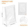 sourcing map 3 Pcs Mini Picture Frames 2.4 x 3.5