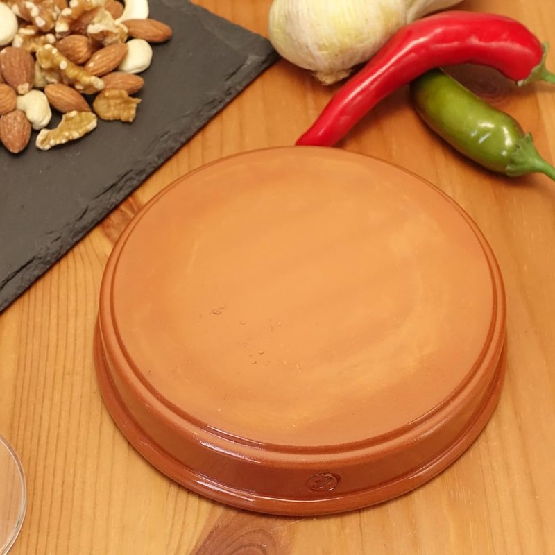 Graupera Spain Made Terracotta Ceramic Casuela Earthenware Pot, 5.5 inches