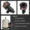 Dicsley 98209800 98209803 Manual Air Relief Valve with Pressure Gauge