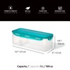 Starfrit LocknLock Plastic Bread Container - Removable Divider - 169oz/5L